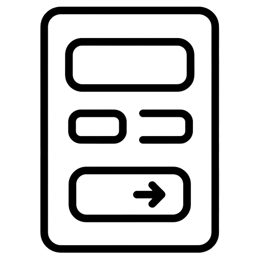 signup form Line Art icon - free AI-generated line art icon for web and app projects