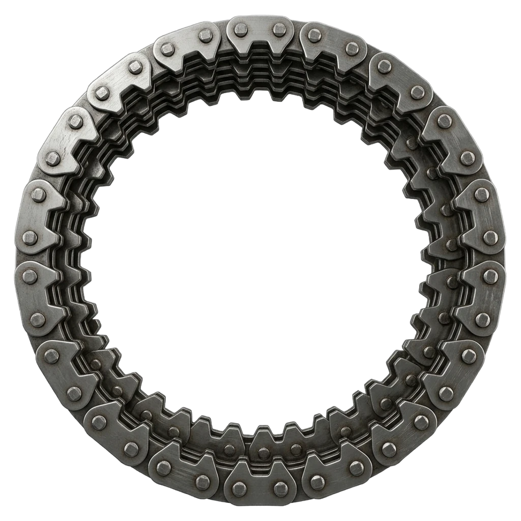 silent chain Photorealistic icon