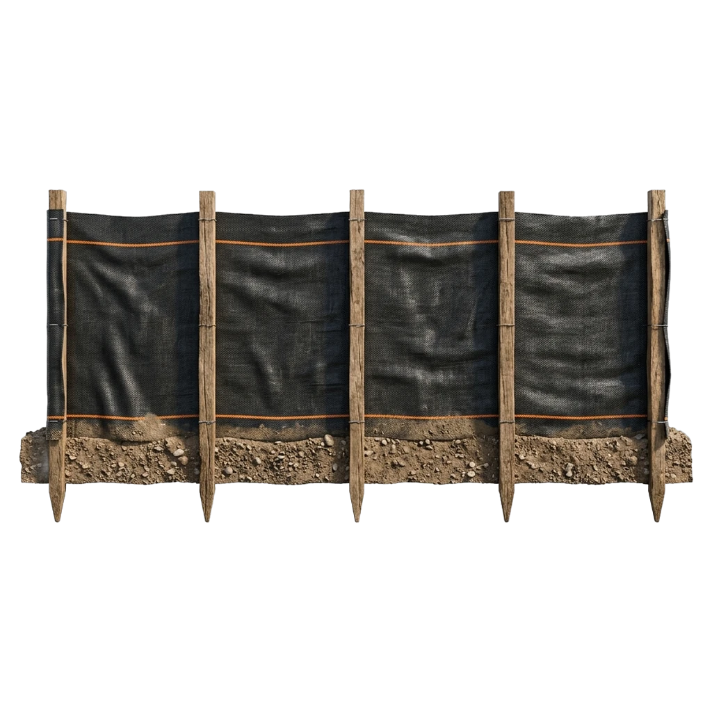 silt fence Photorealistic icon - free AI-generated photorealistic icon for web and app projects