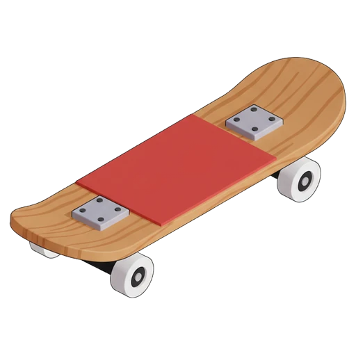 skateboard Isometric icon
