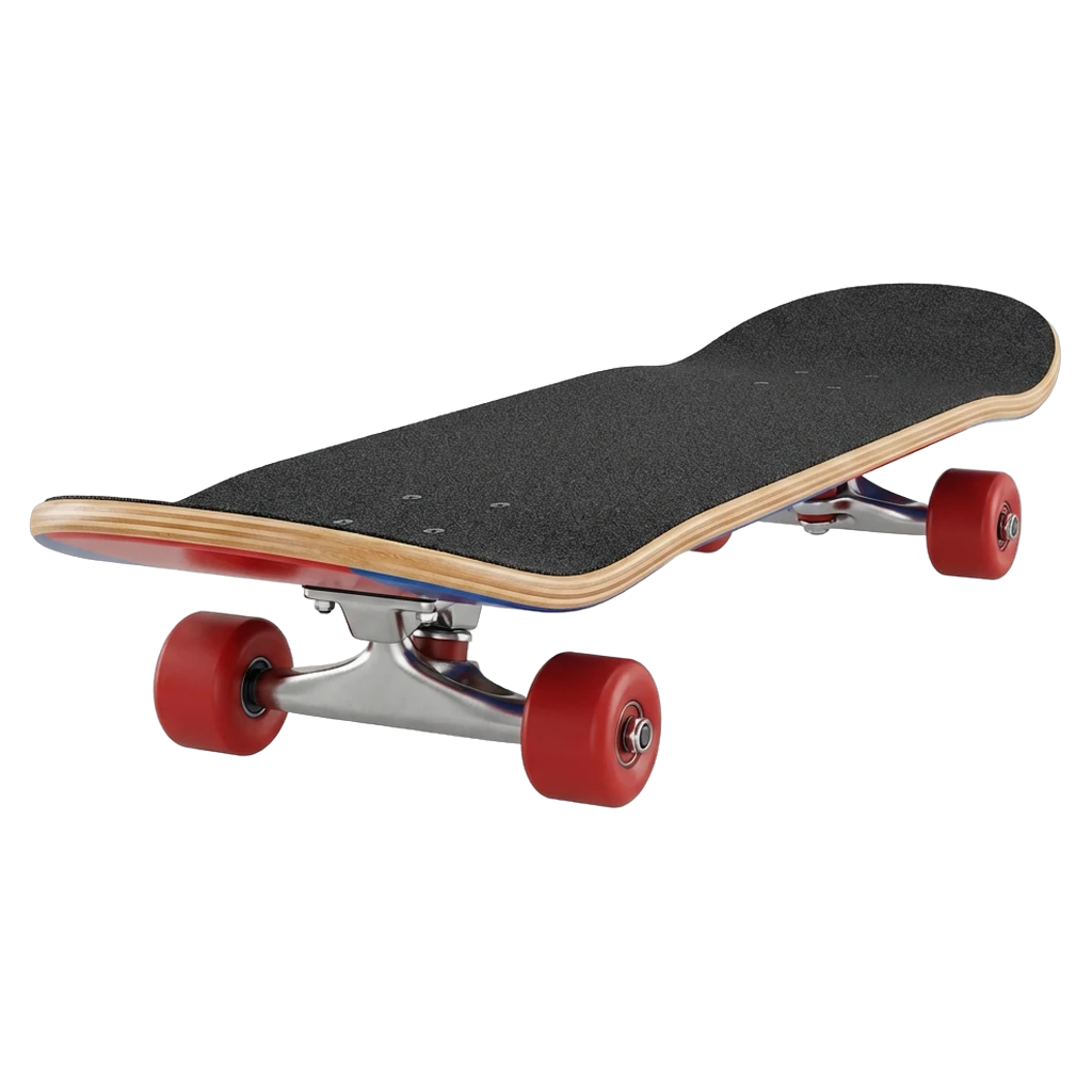 skateboard Photorealistic icon