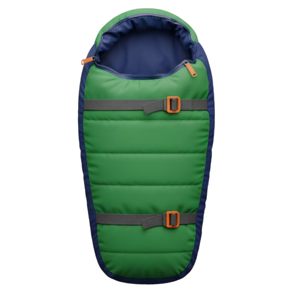 sleeping bag Photorealistic icon