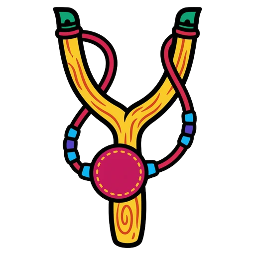 slingshot Pop Art icon