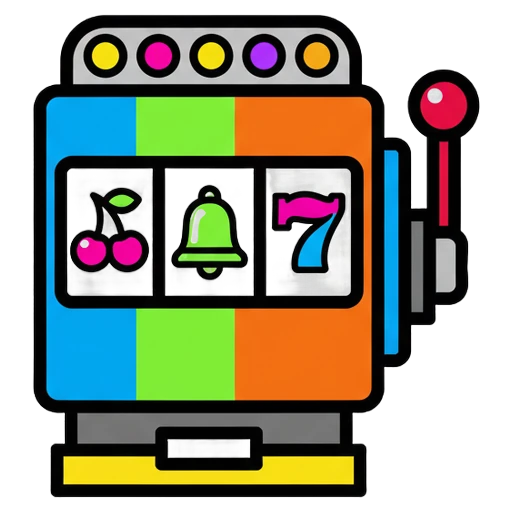 slot machine Pop Art icon