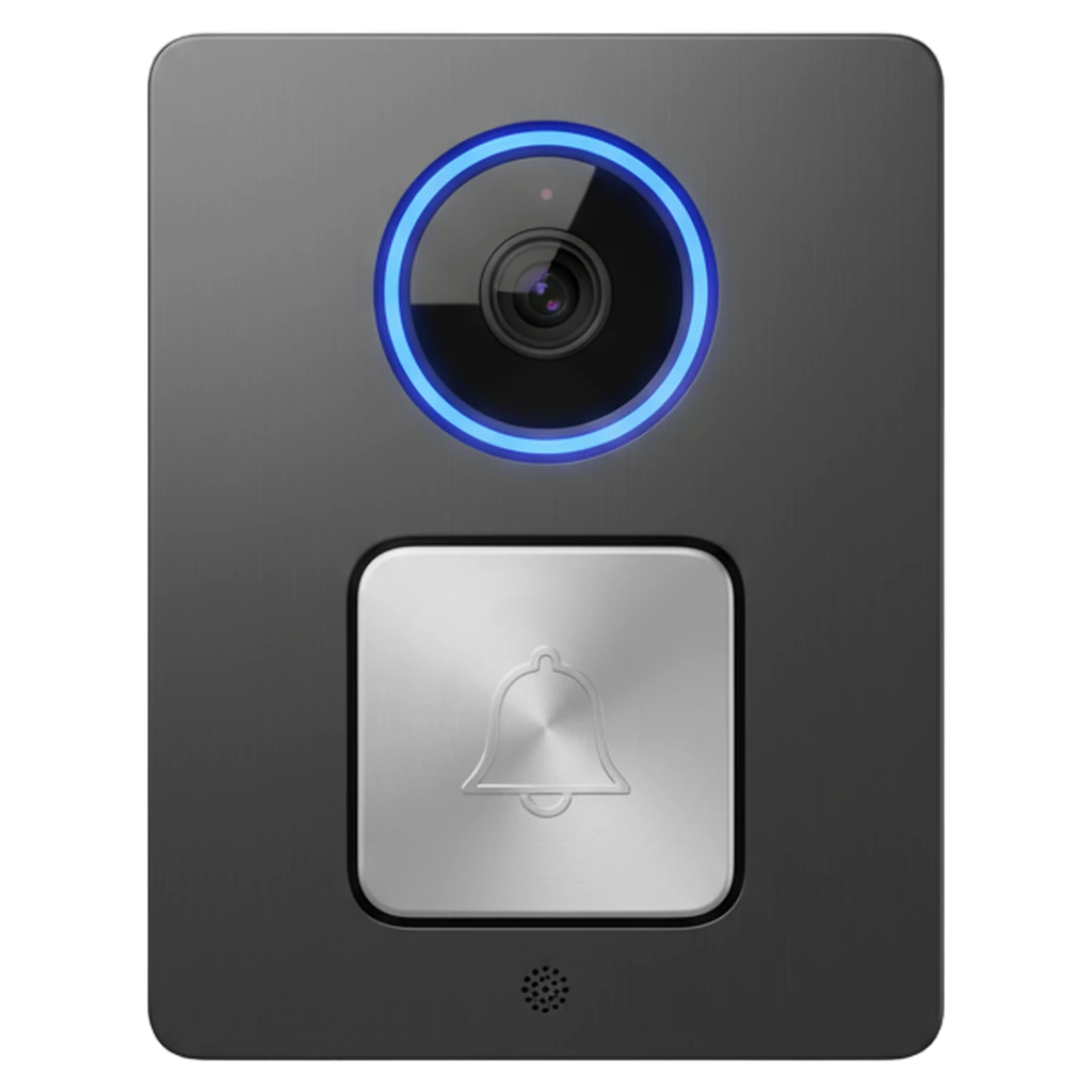 smart doorbell Photorealistic icon