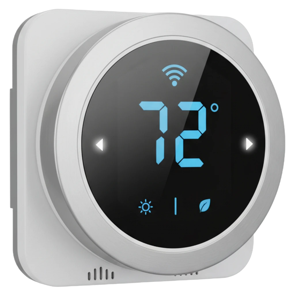 smart thermostat Photorealistic icon