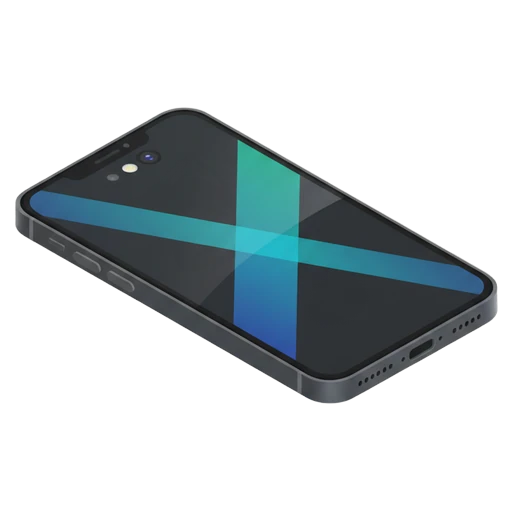 smartphone Isometric icon - free AI-generated isometric icon for web and app projects