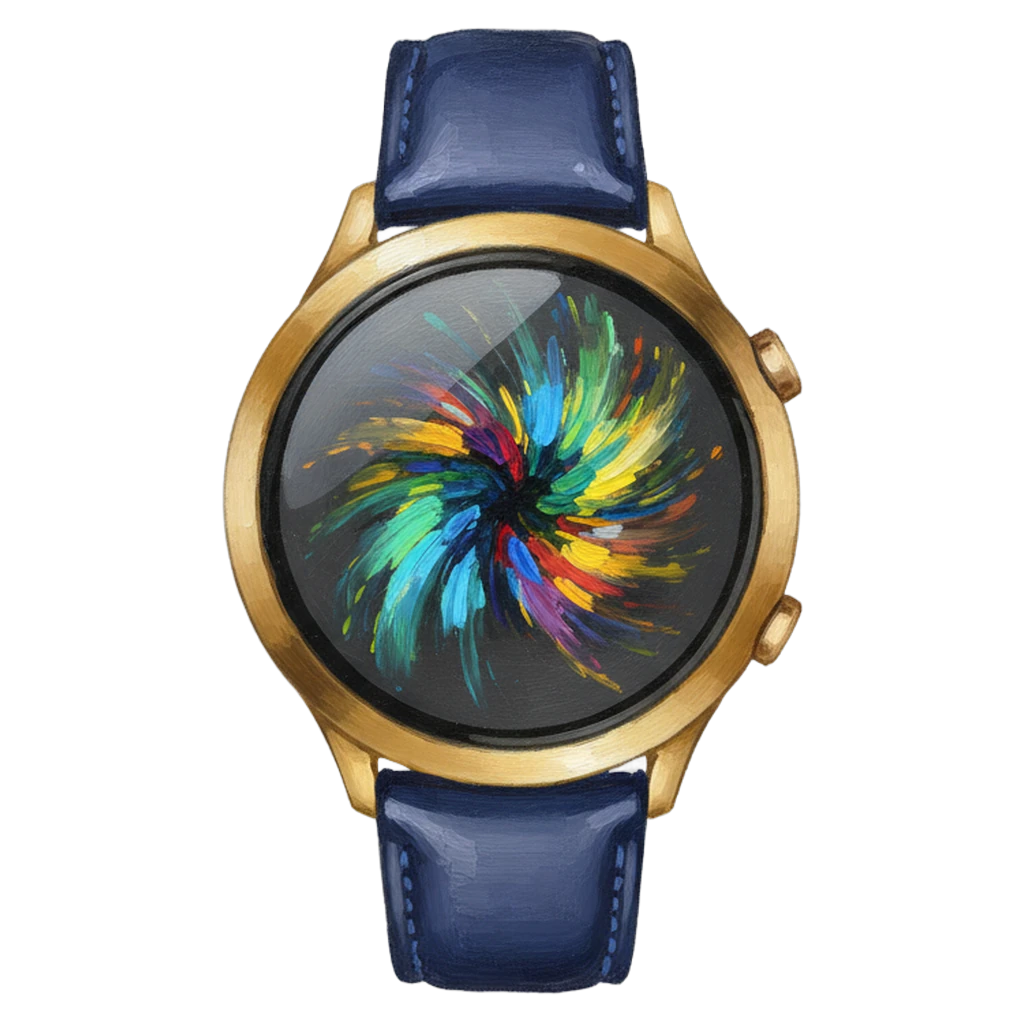 smartwatch Oil Painting icon