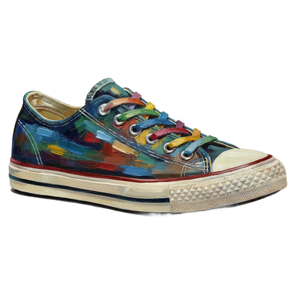 sneaker Oil Painting icon