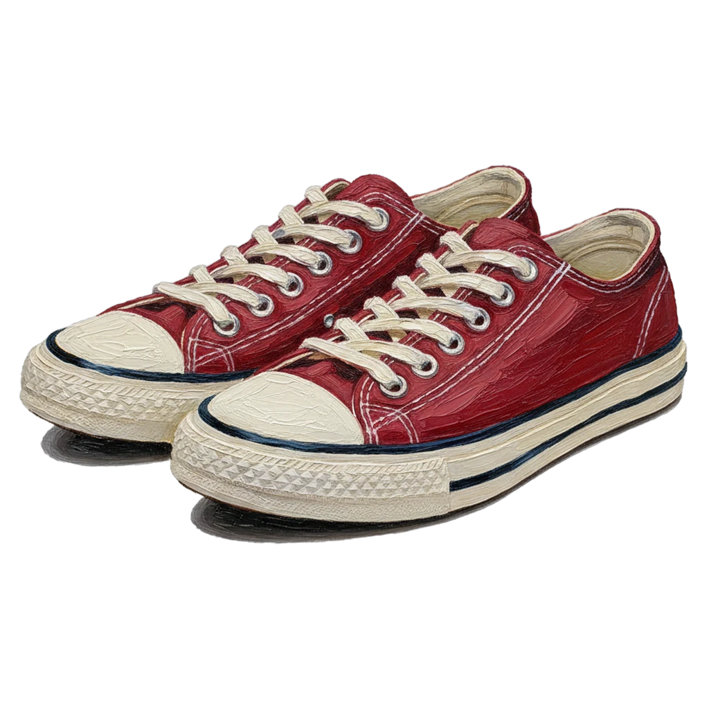 sneakers Oil Painting icon
