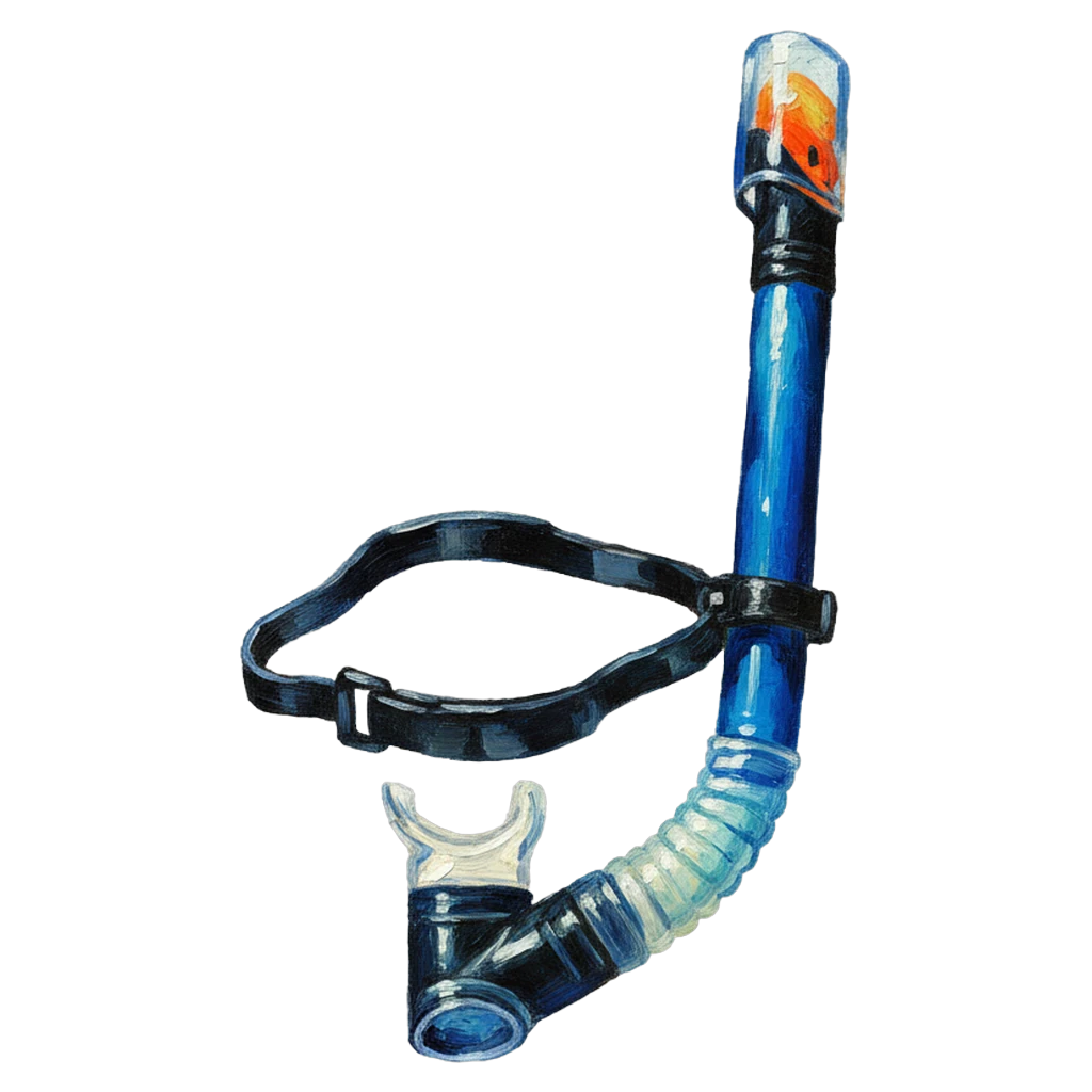 snorkel Oil Painting icon - free AI-generated oil painting icon for web and app projects