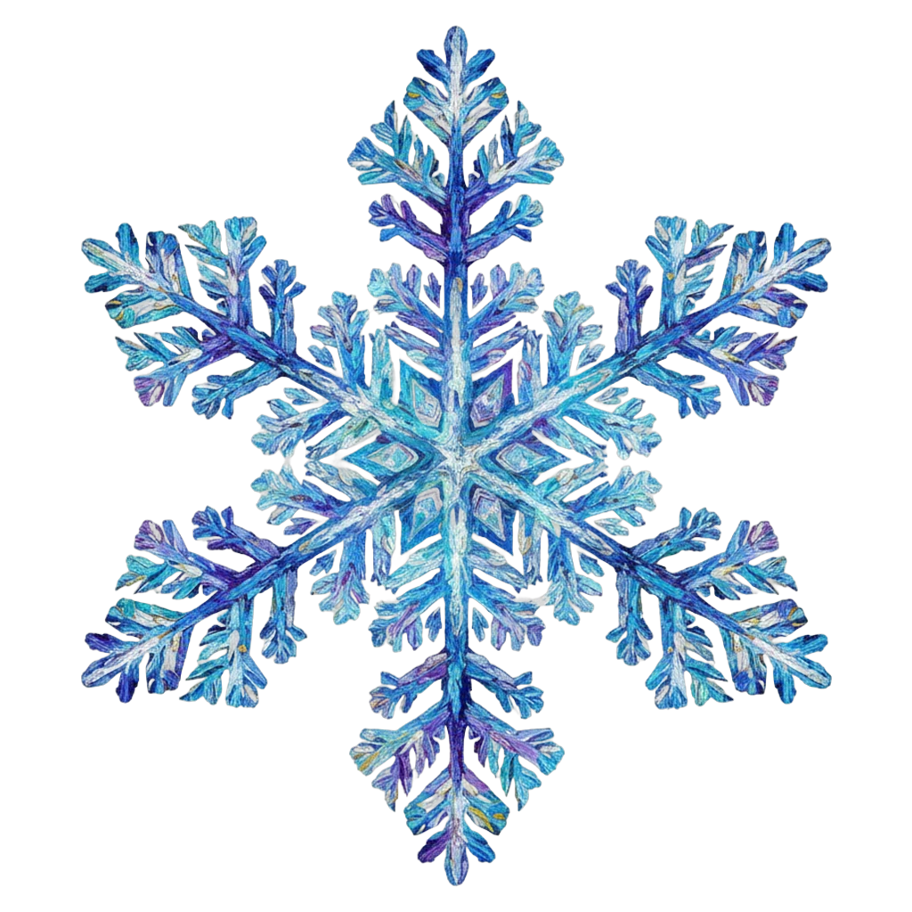 snow flake winter Oil Painting icon