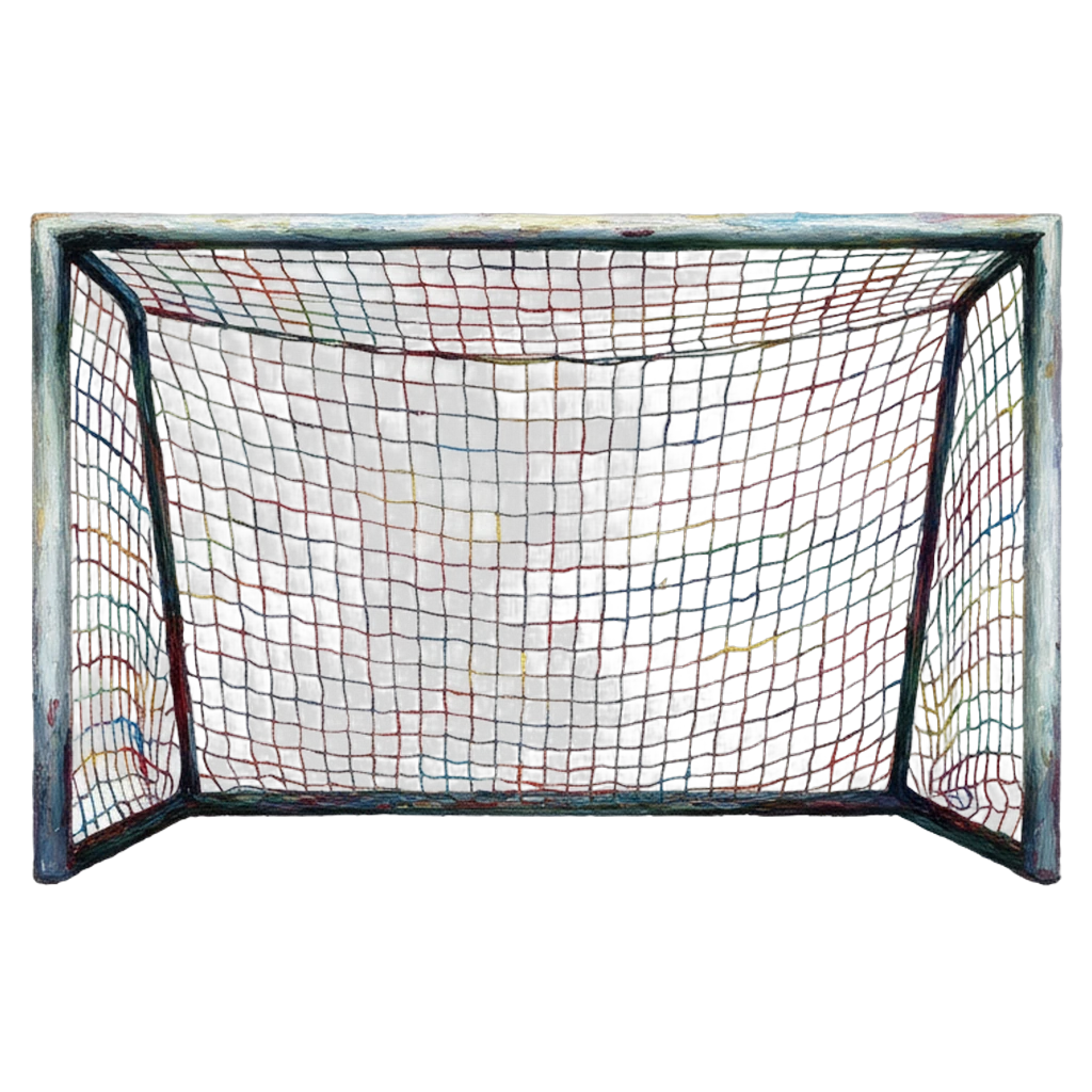 soccer football goal Oil Painting icon