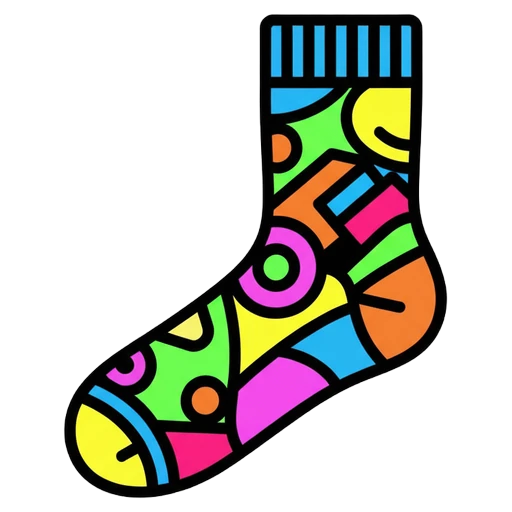 sock Pop Art icon