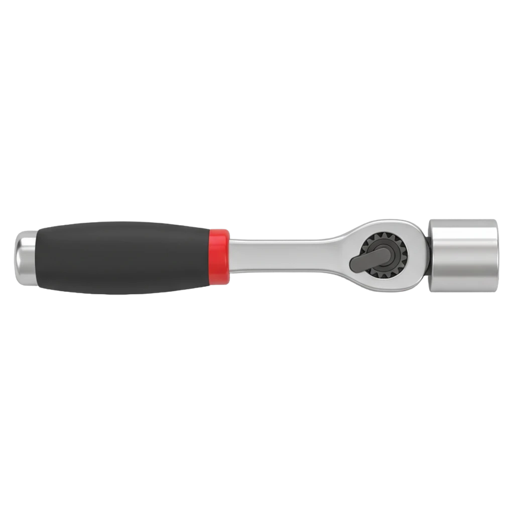socket wrench Photorealistic icon