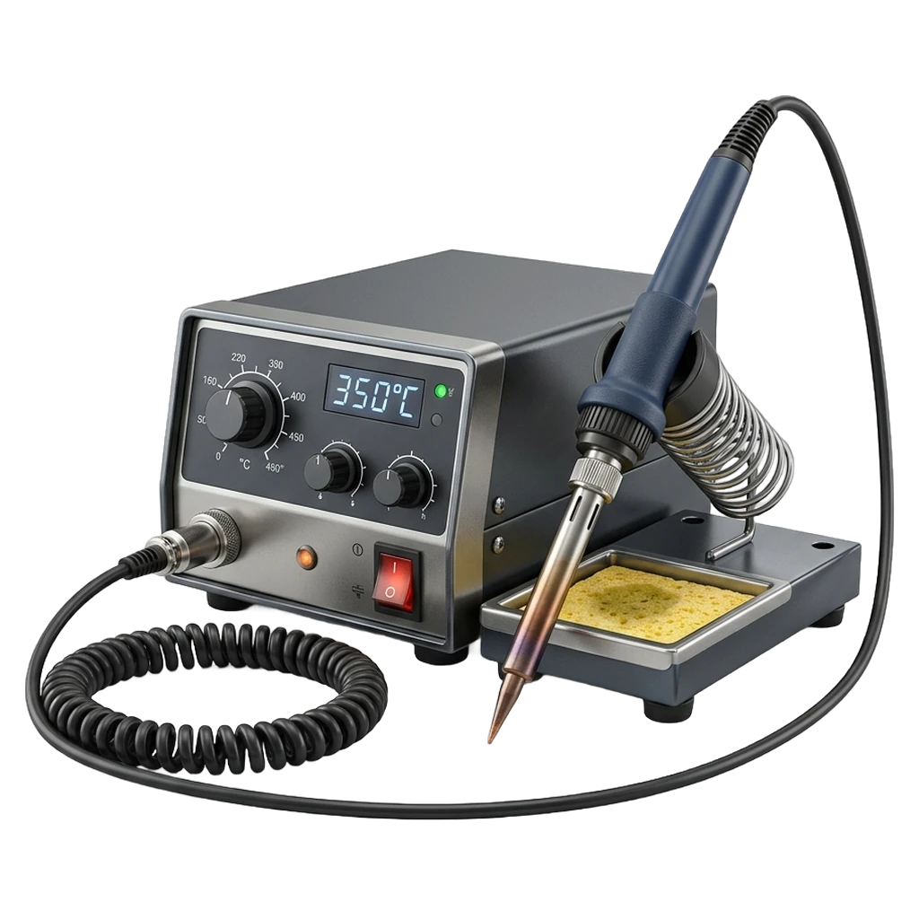 soldering station iron Photorealistic icon - free AI-generated photorealistic icon for web and app projects