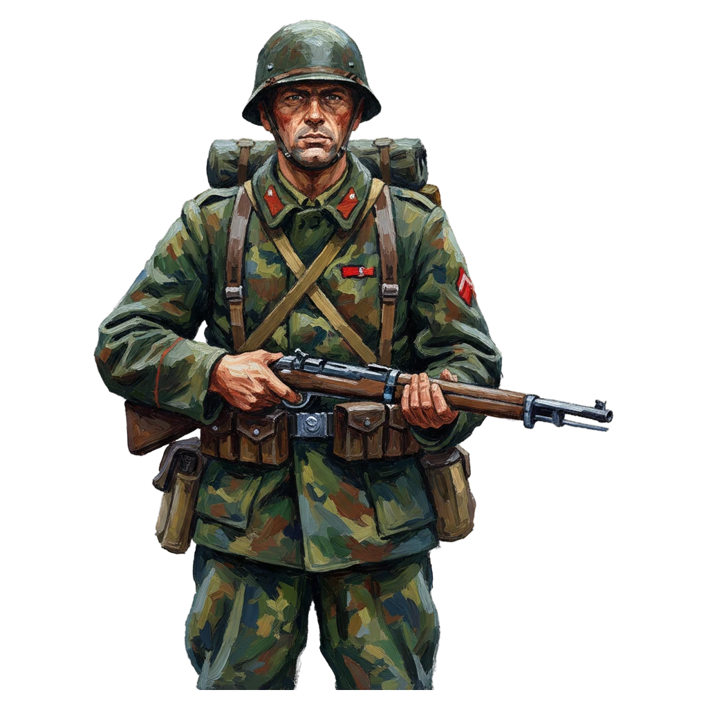 soldier Oil Painting icon