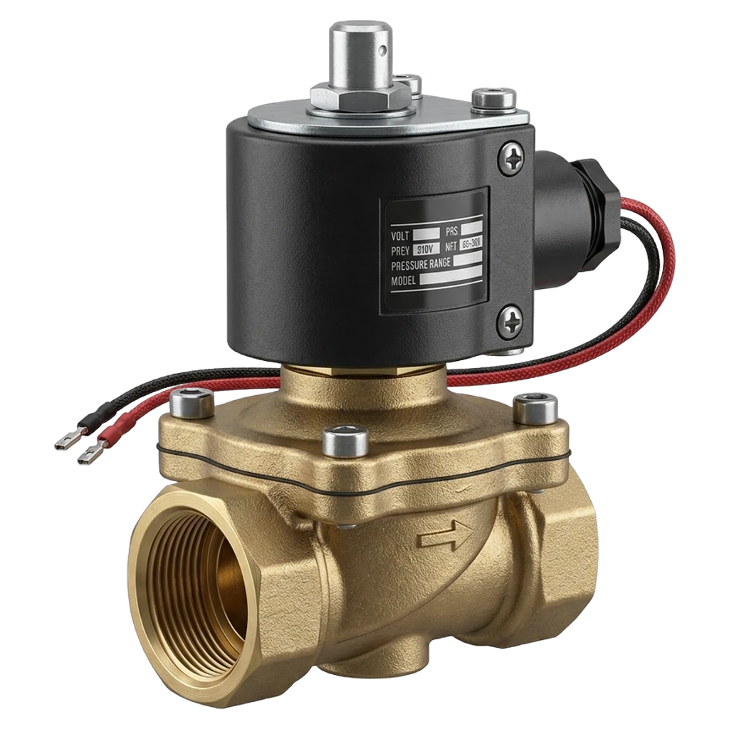 solenoid valve Photorealistic icon - free AI-generated photorealistic icon for web and app projects