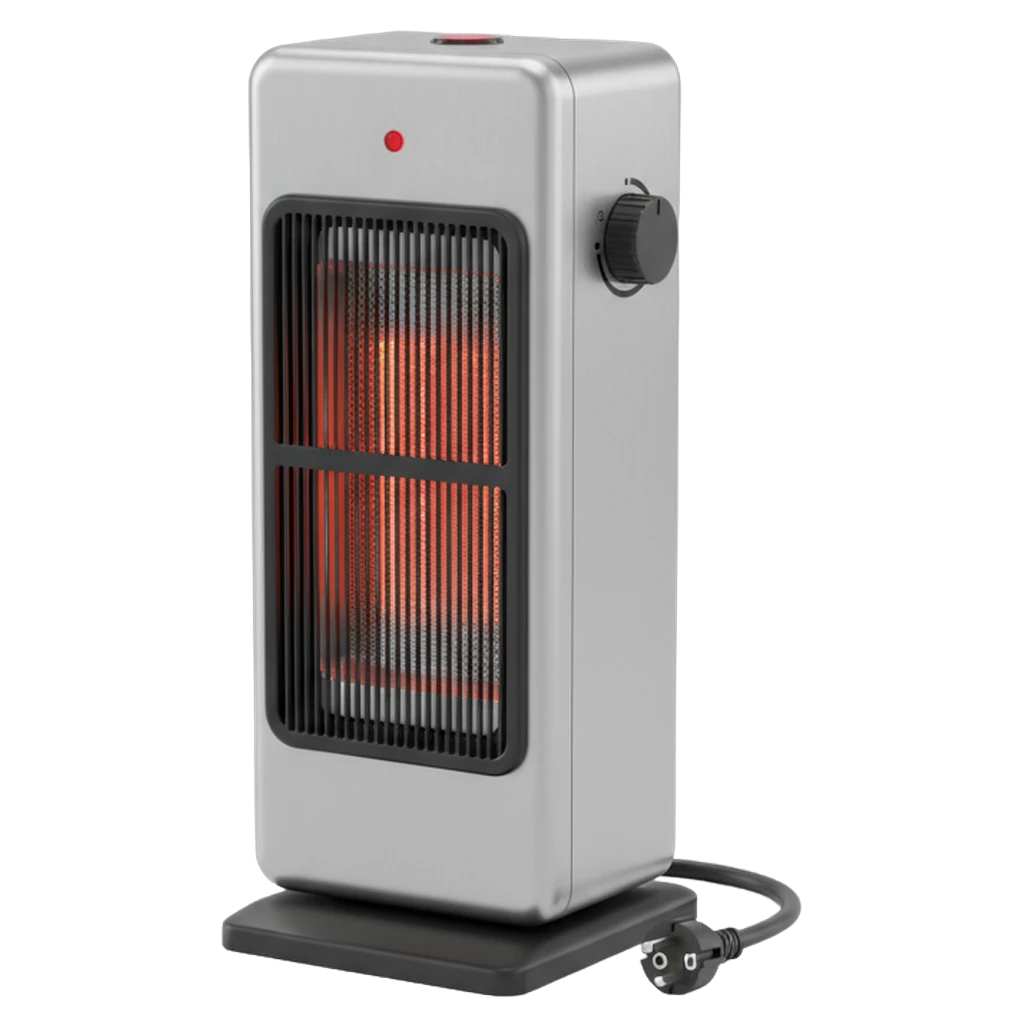 space heater Photorealistic icon
