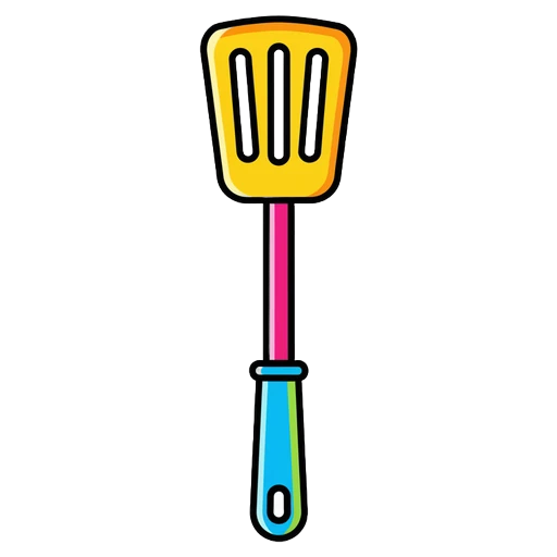spatula Pop Art icon