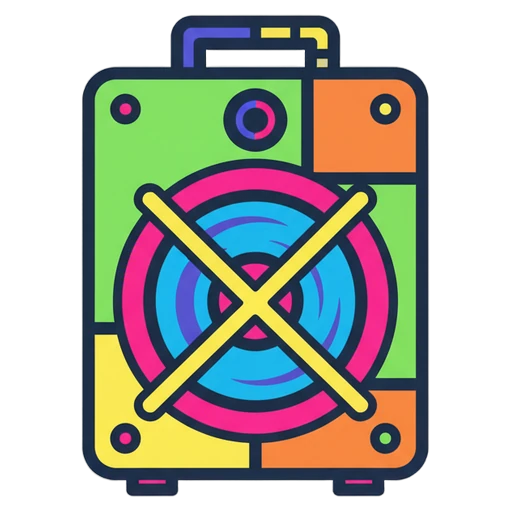 speaker Pop Art icon