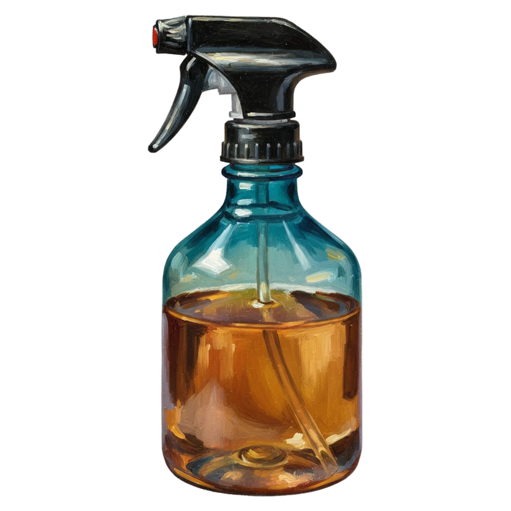 spray bottle Oil Painting icon