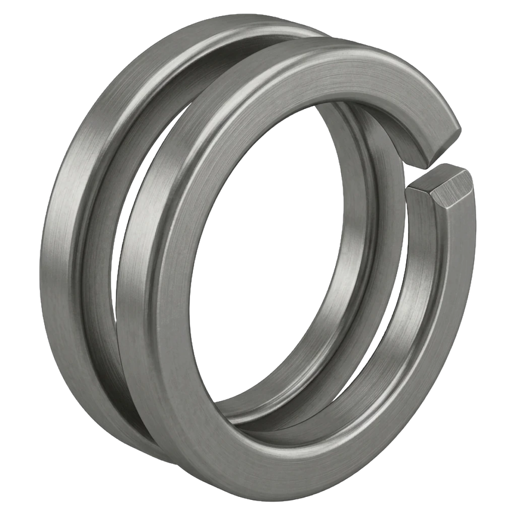 spring washer Photorealistic icon