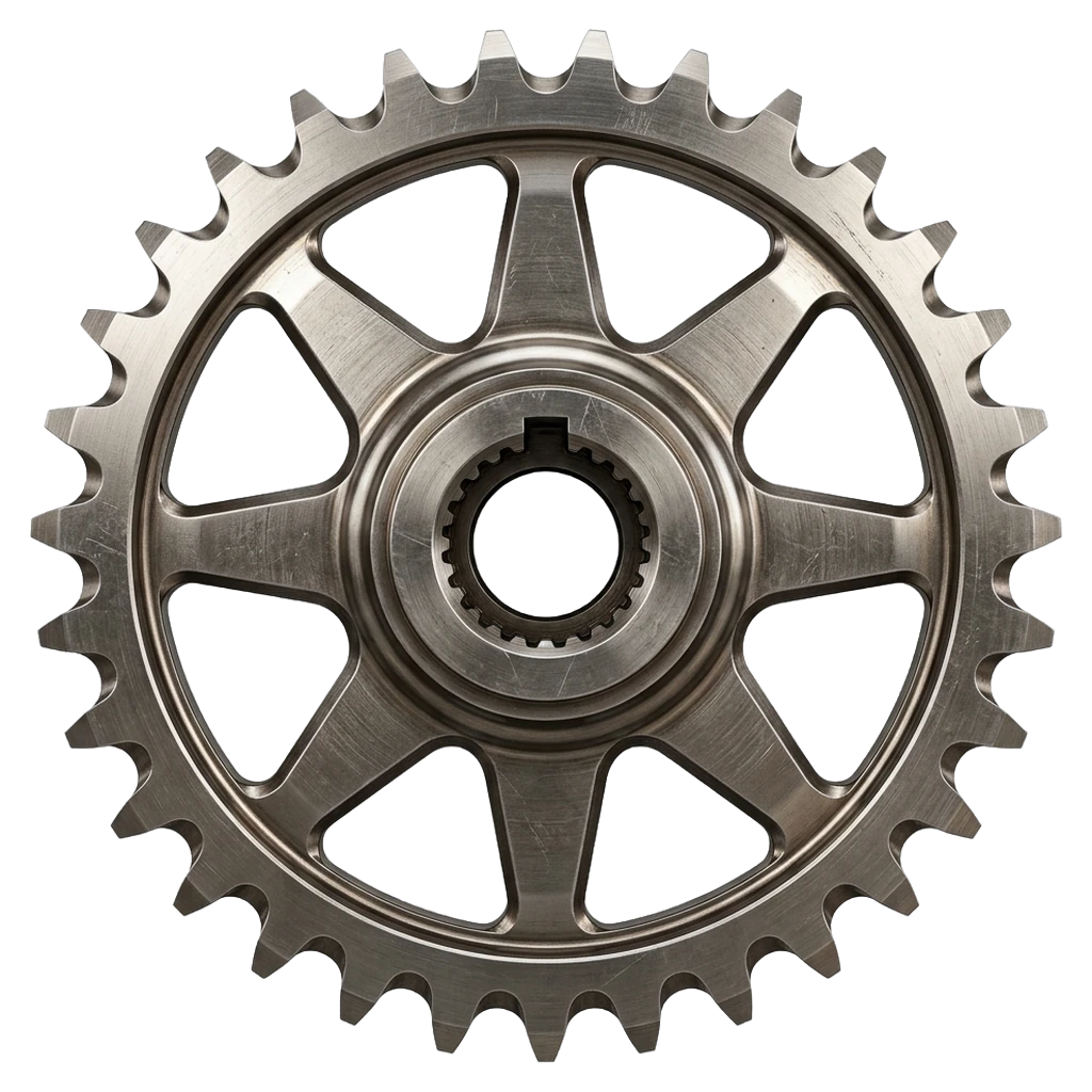sprocket wheel Photorealistic icon