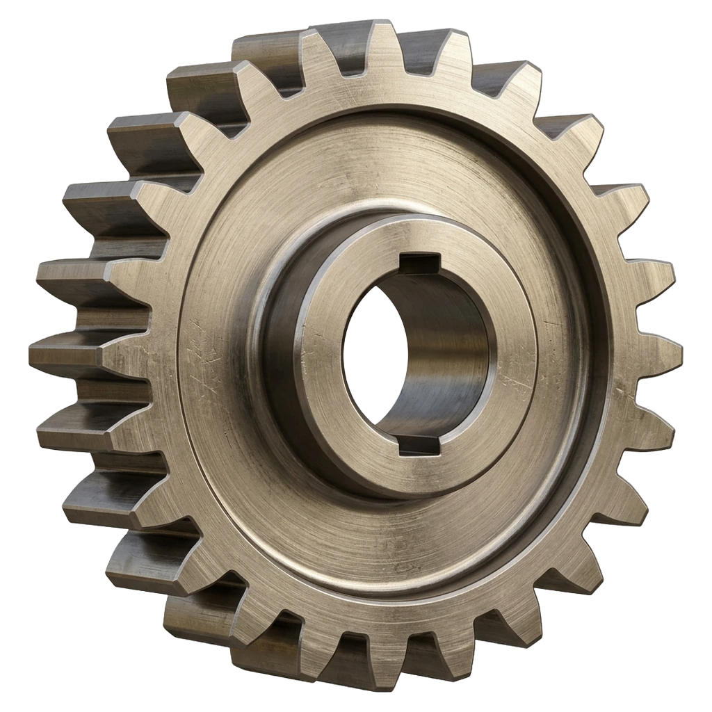 spur gear Photorealistic icon - free AI-generated photorealistic icon for web and app projects