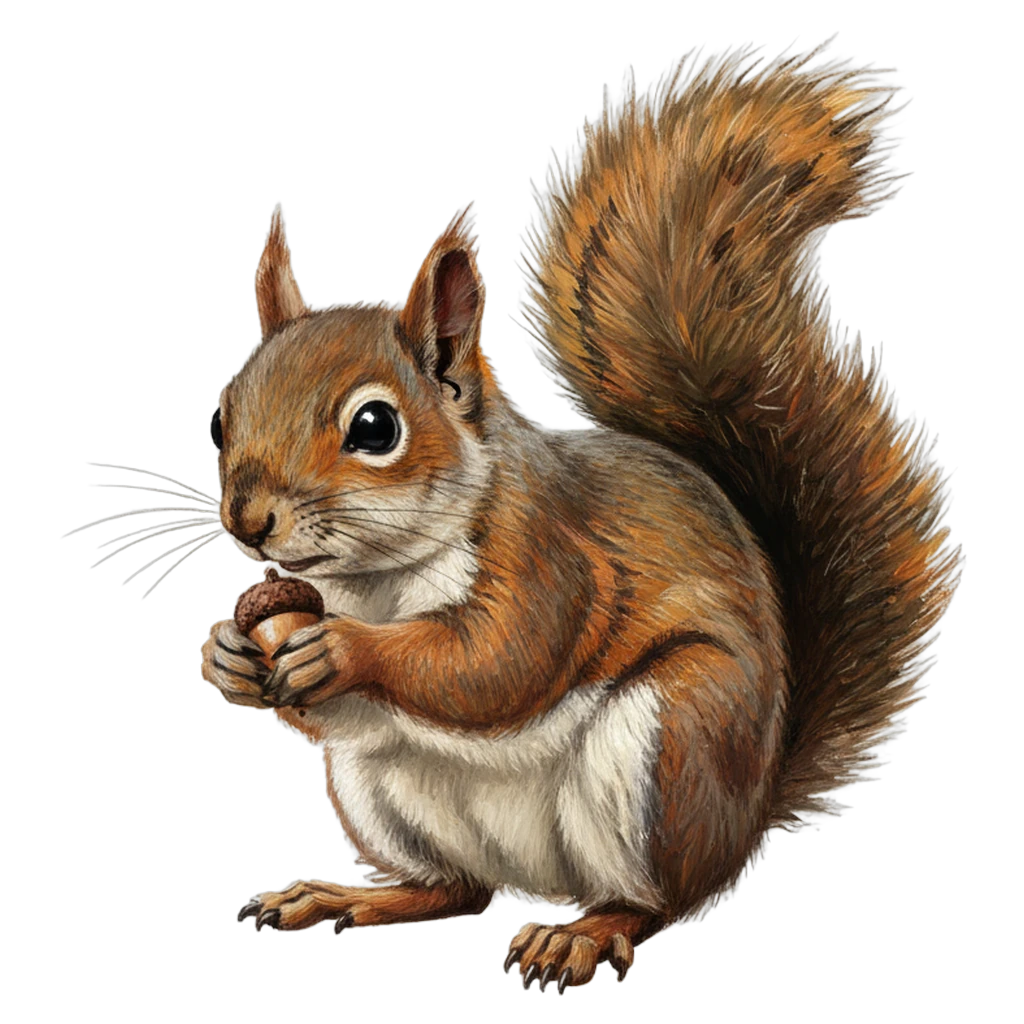 squirrel Oil Painting icon