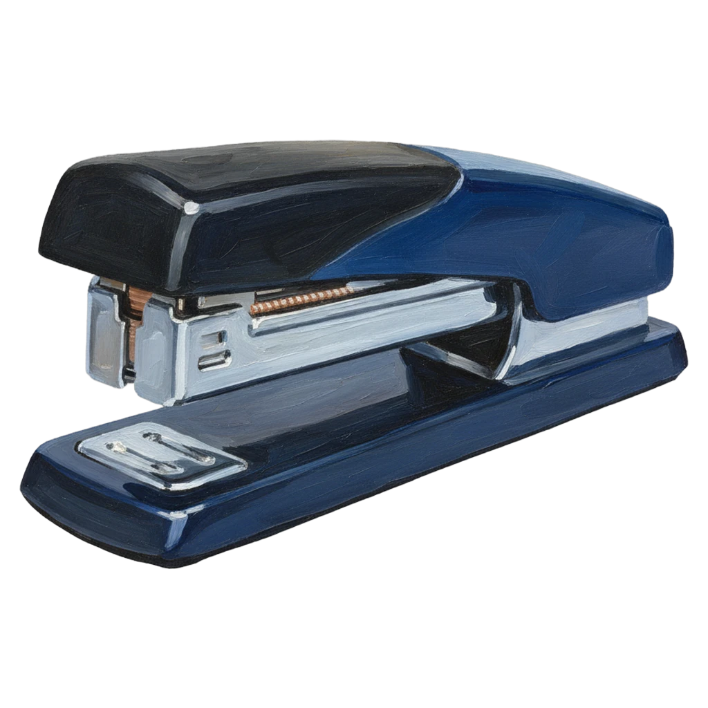 stapler Oil Painting icon