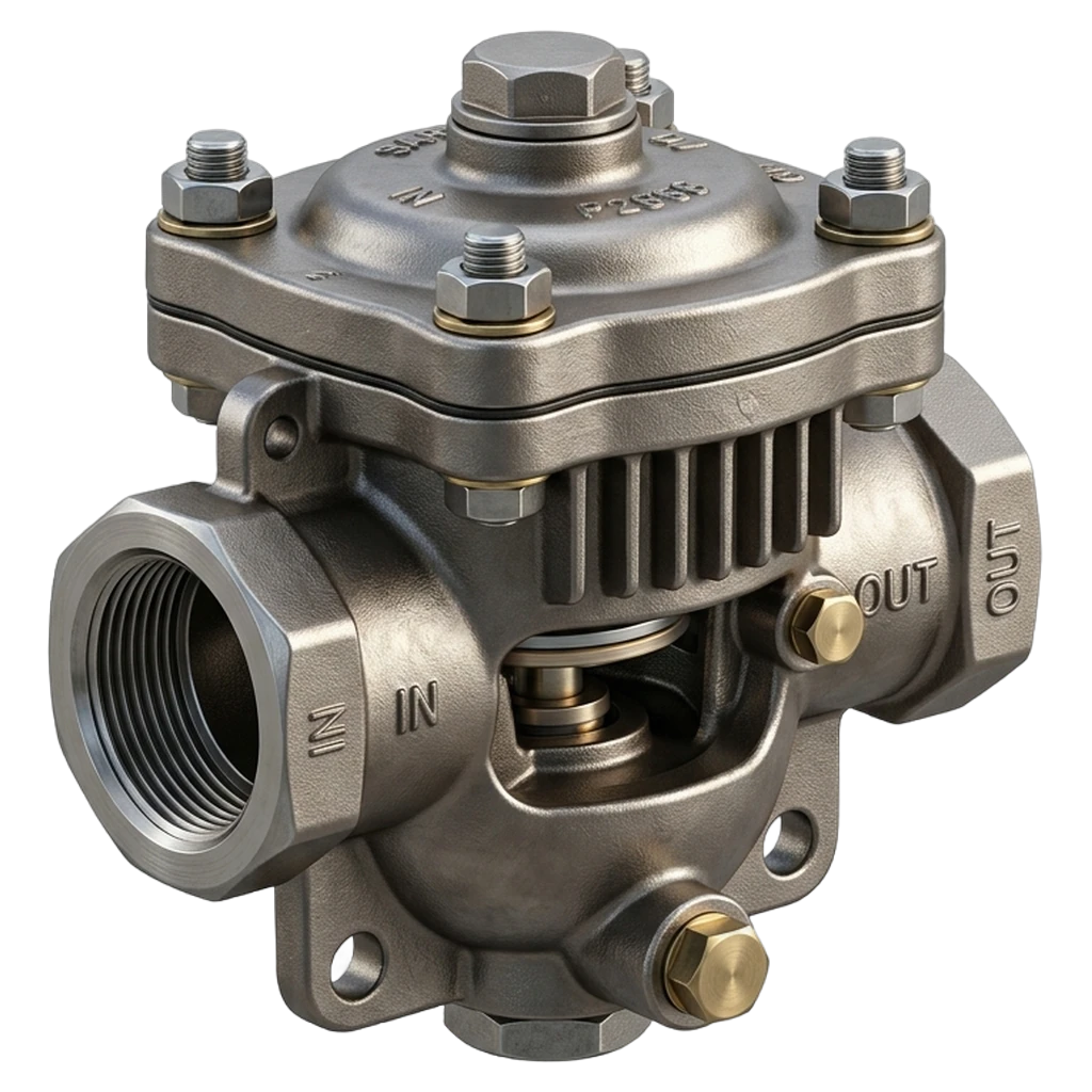 steam trap Photorealistic icon