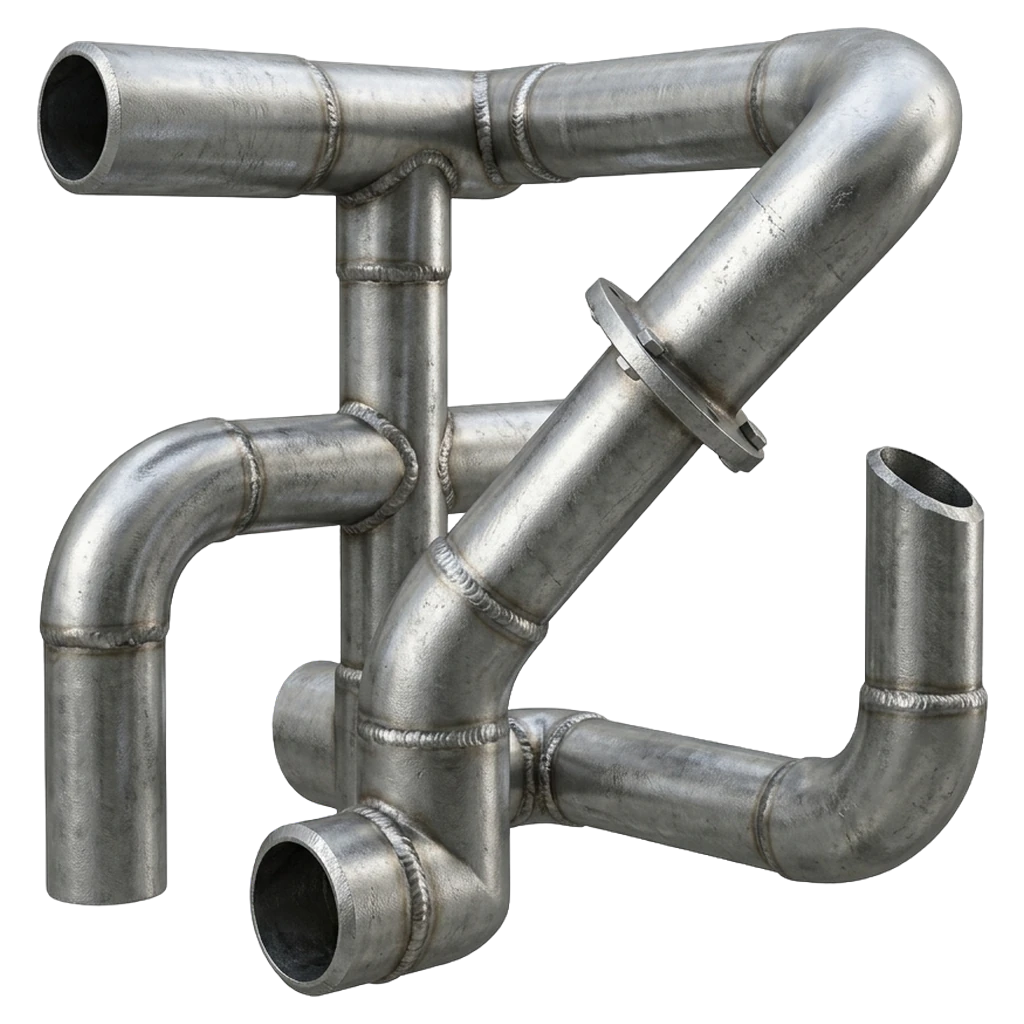 steel tubing Photorealistic icon