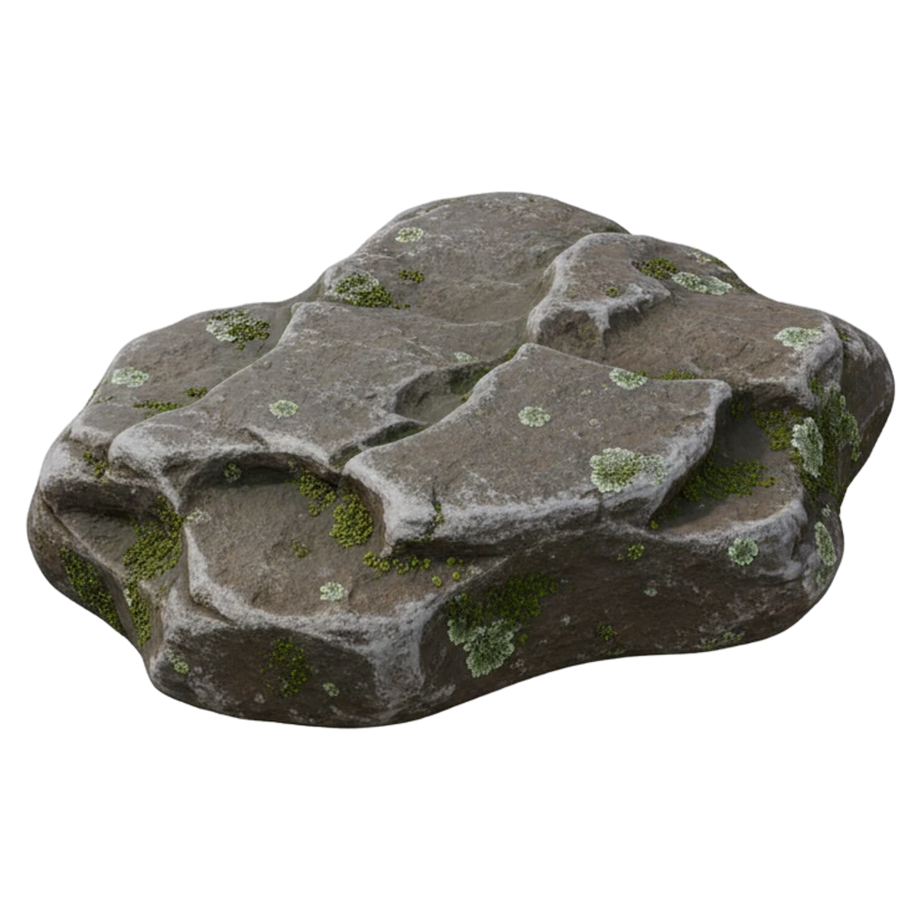 stepping stone Photorealistic icon