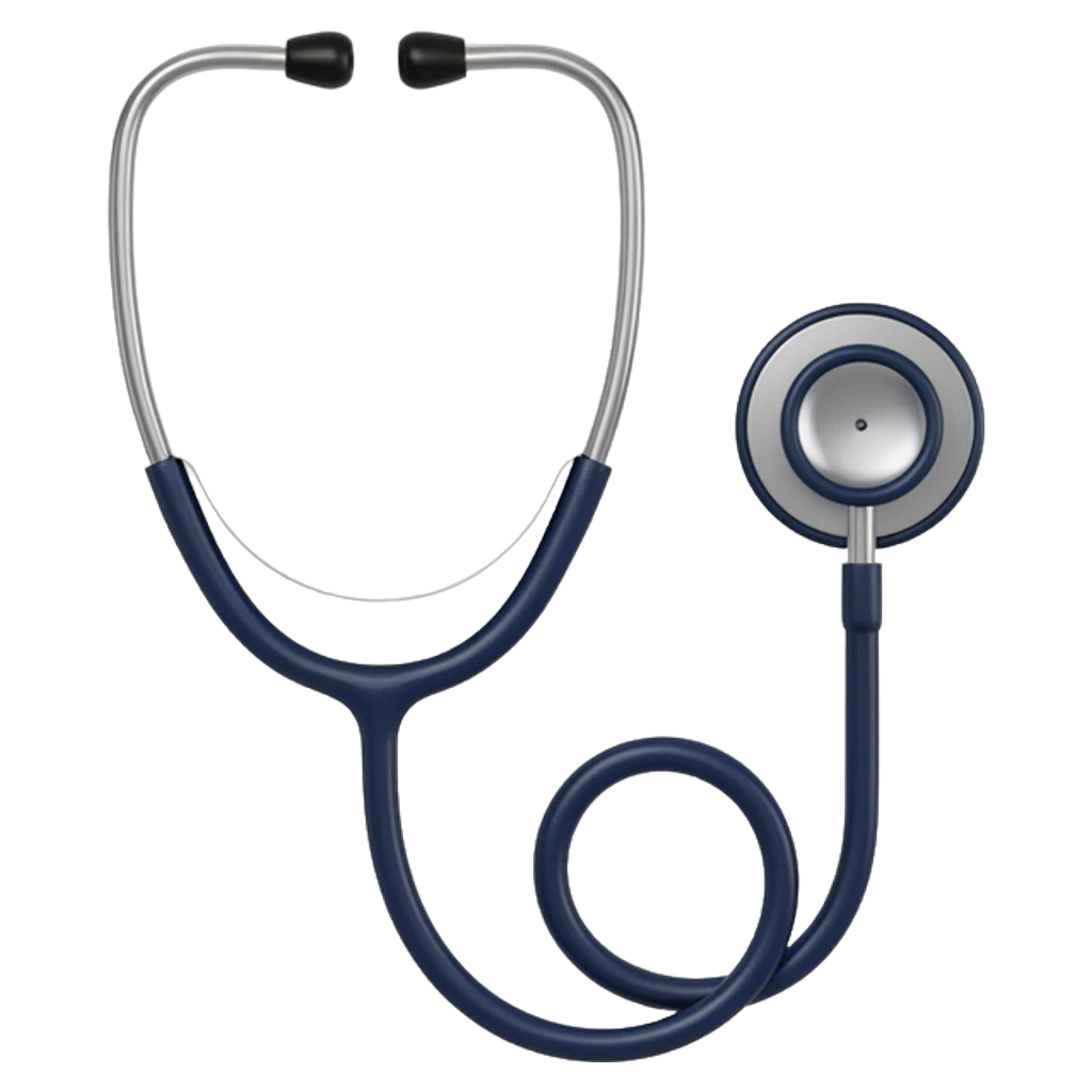stethoscope Photorealistic icon