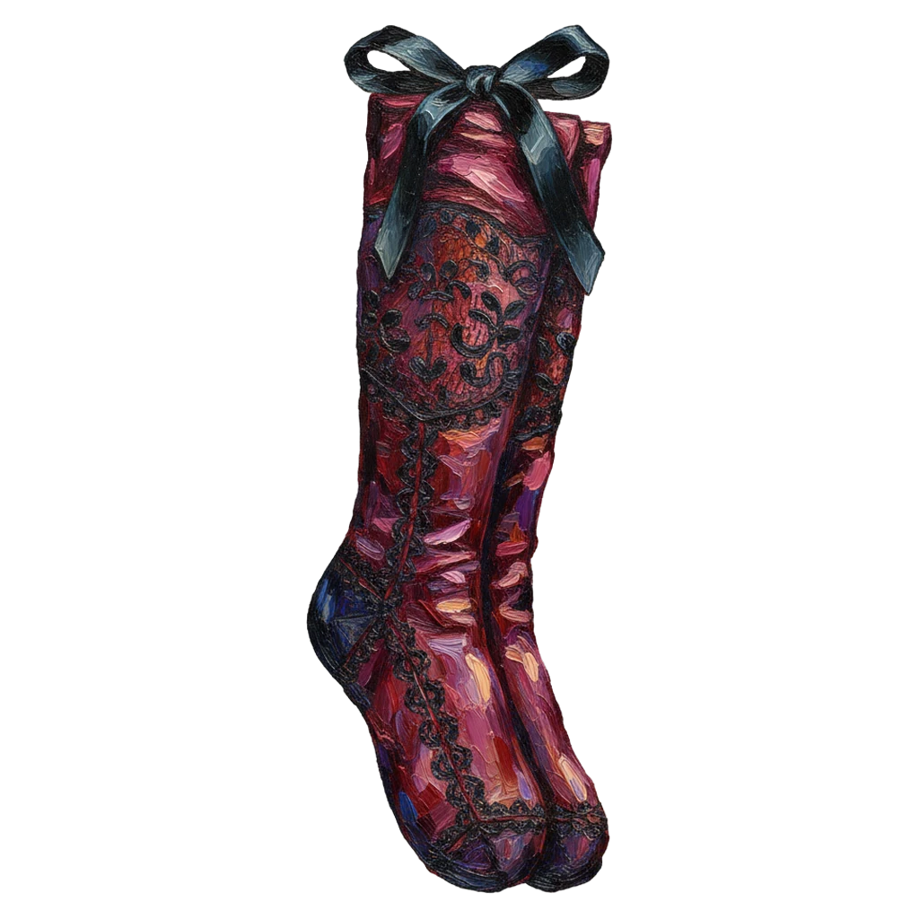 stockings Oil Painting icon