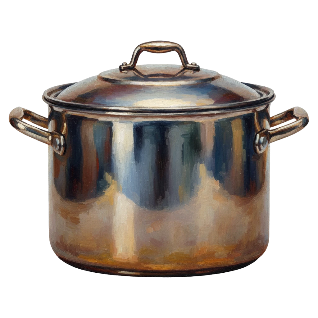 stockpot Oil Painting icon