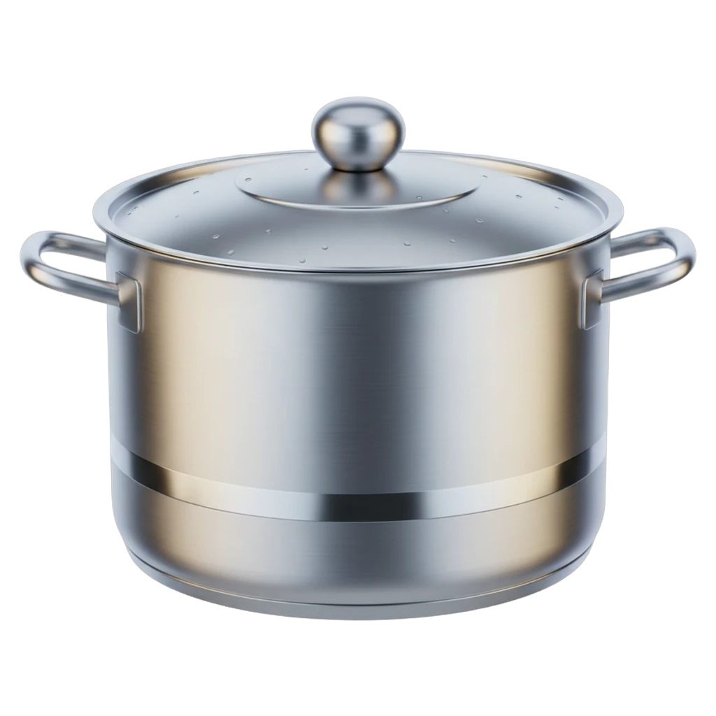 stockpot Photorealistic icon