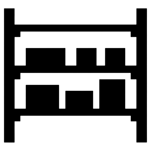 store shelf Pixel Art icon