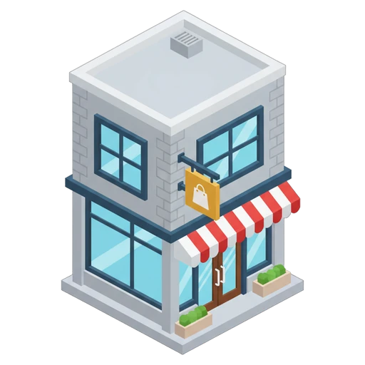 storefront Isometric icon