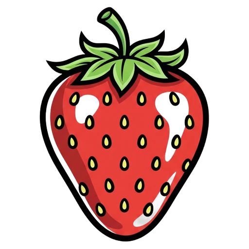strawberry Pop Art icon
