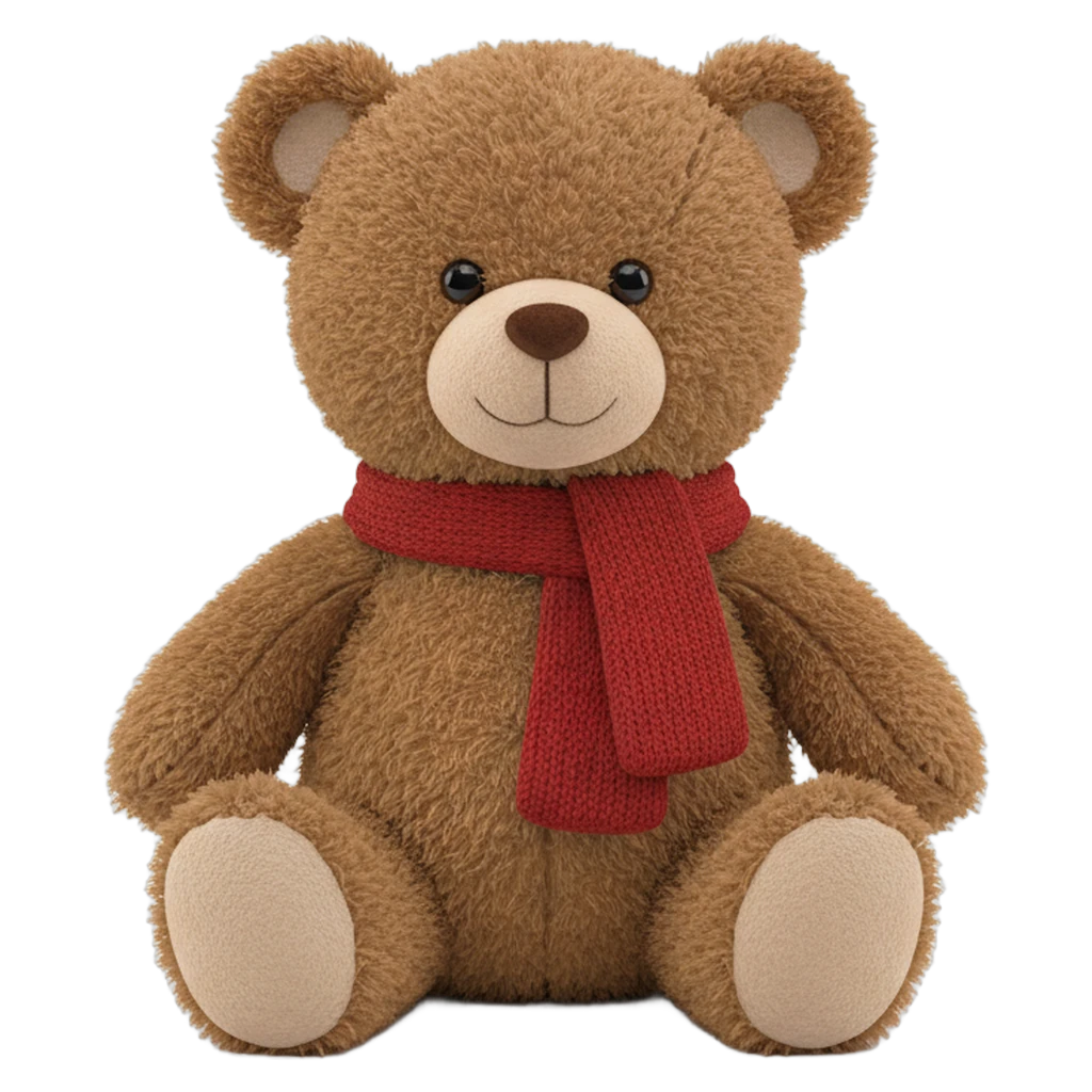 stuffed animal Photorealistic icon