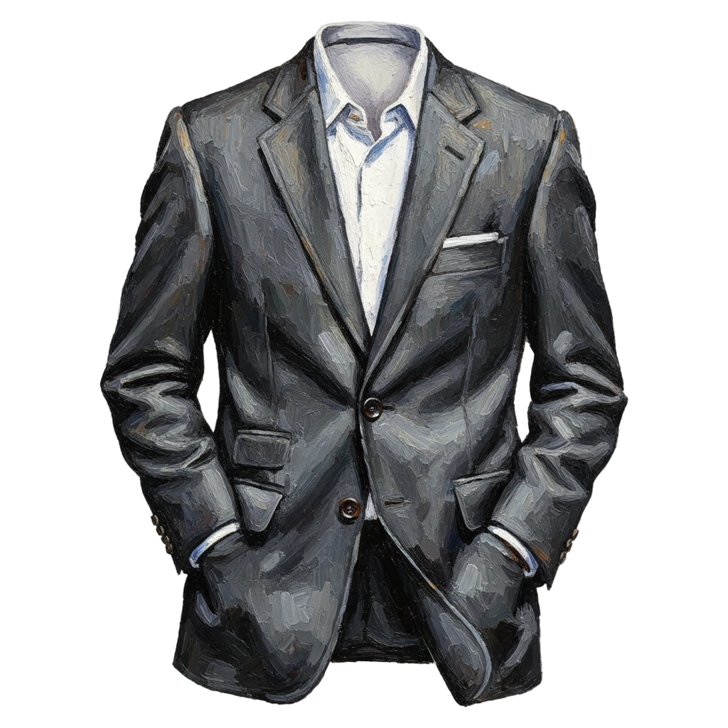 suit jacket Oil Painting icon