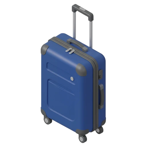 suitcase Isometric icon