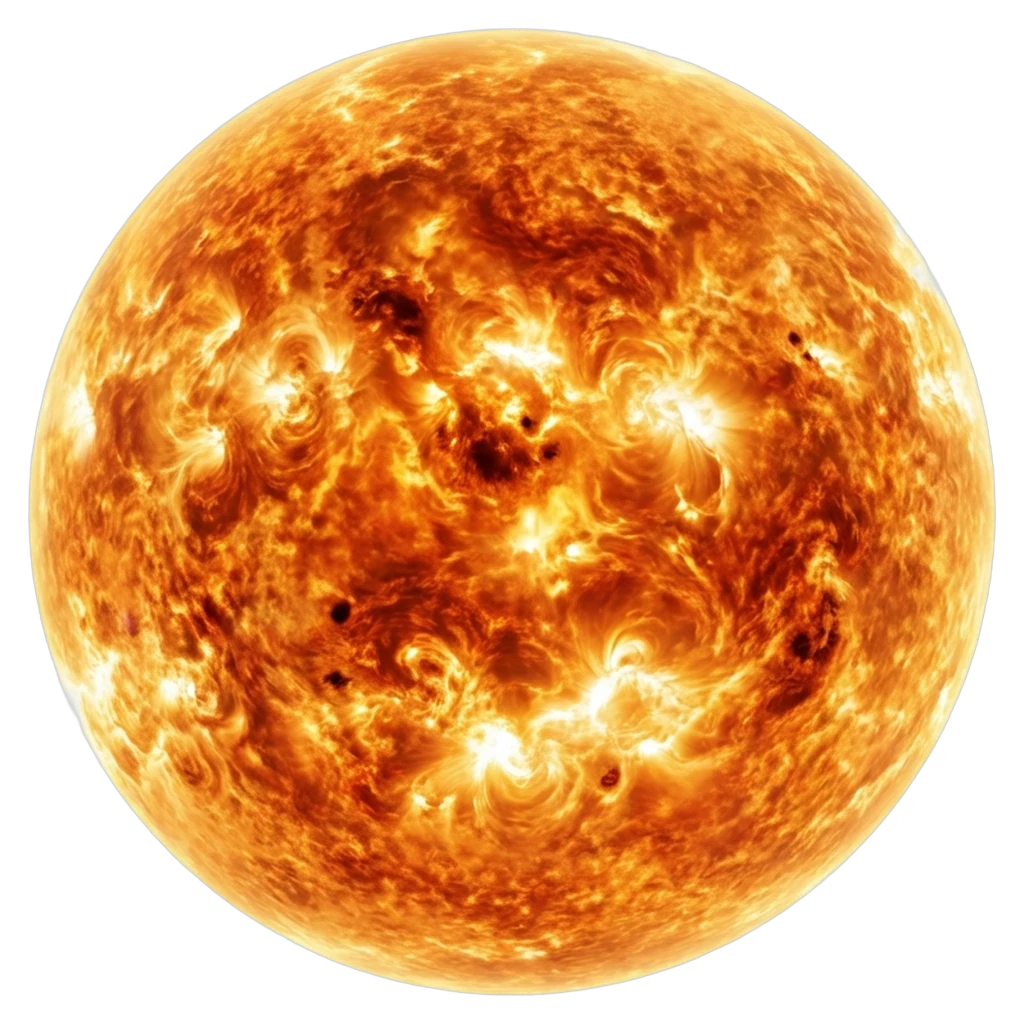 sun Photorealistic icon