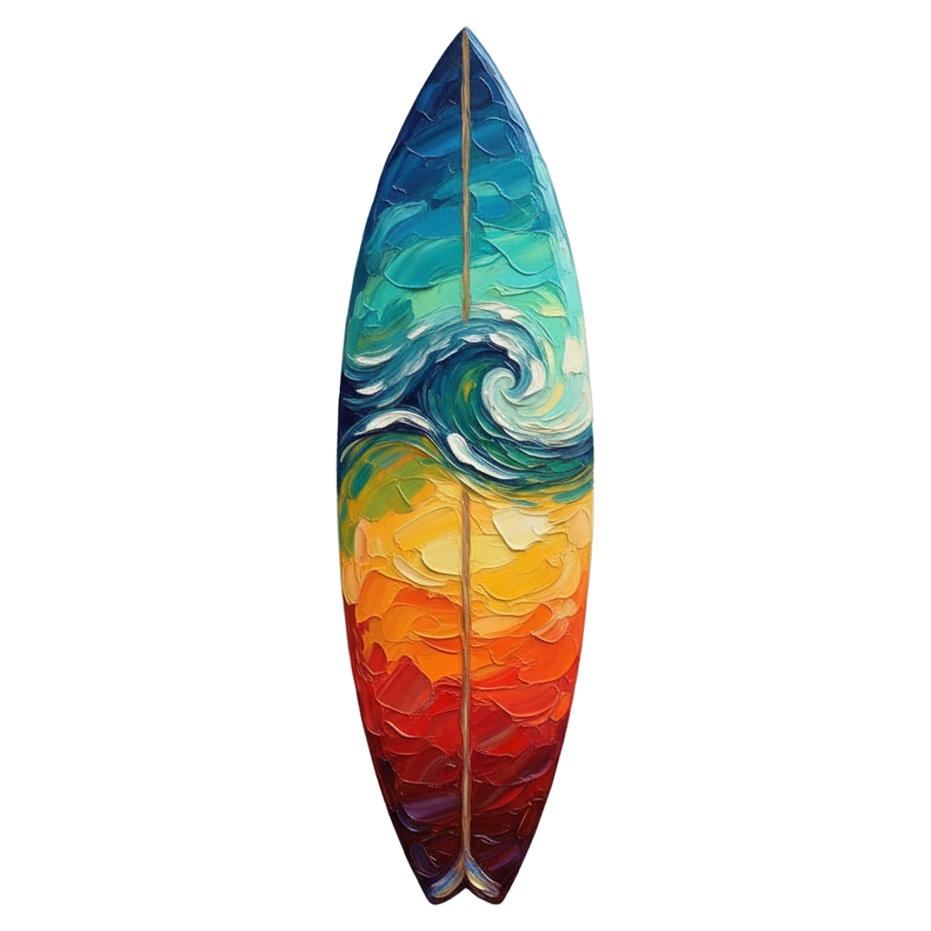 surfboard Oil Painting icon