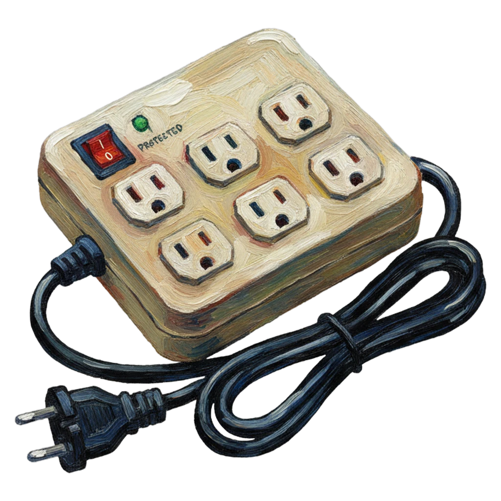 surge protector Oil Painting icon