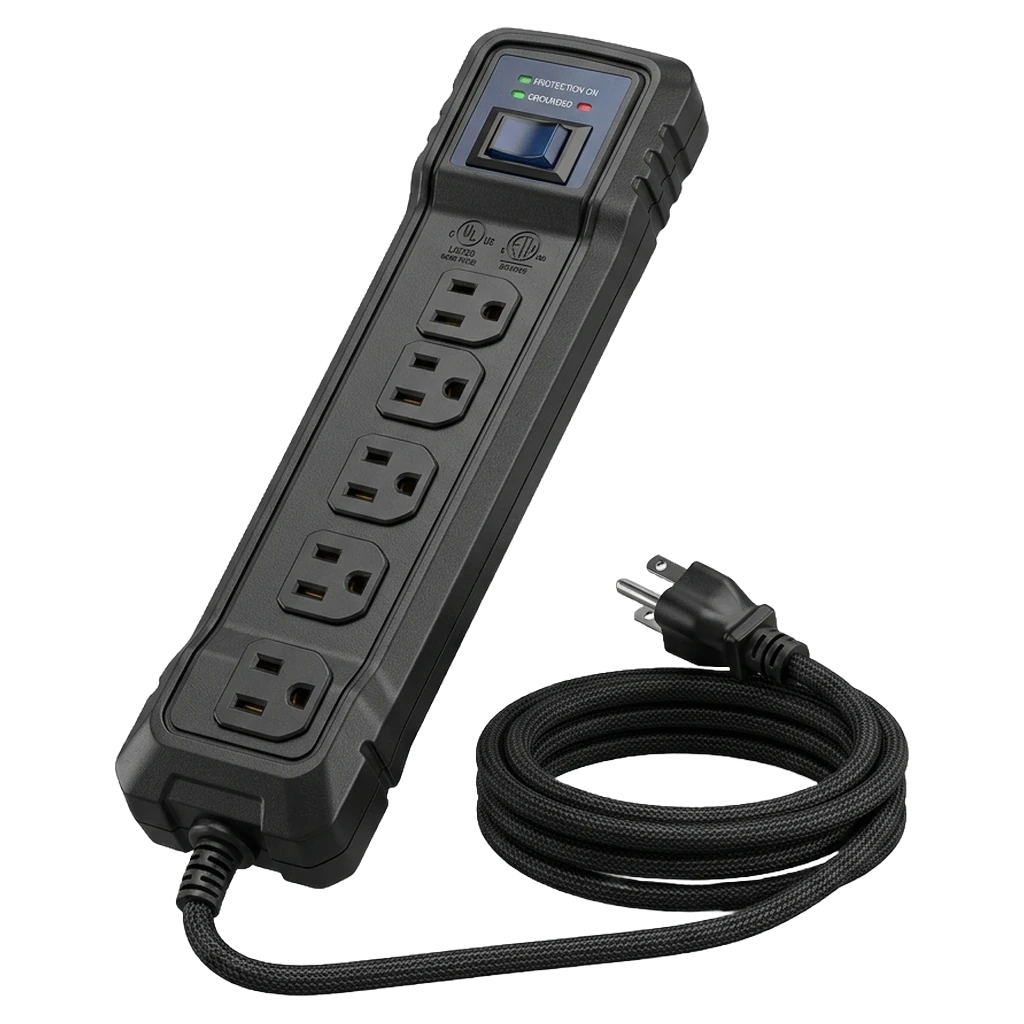 surge protector device Photorealistic icon - free AI-generated photorealistic icon for web and app projects
