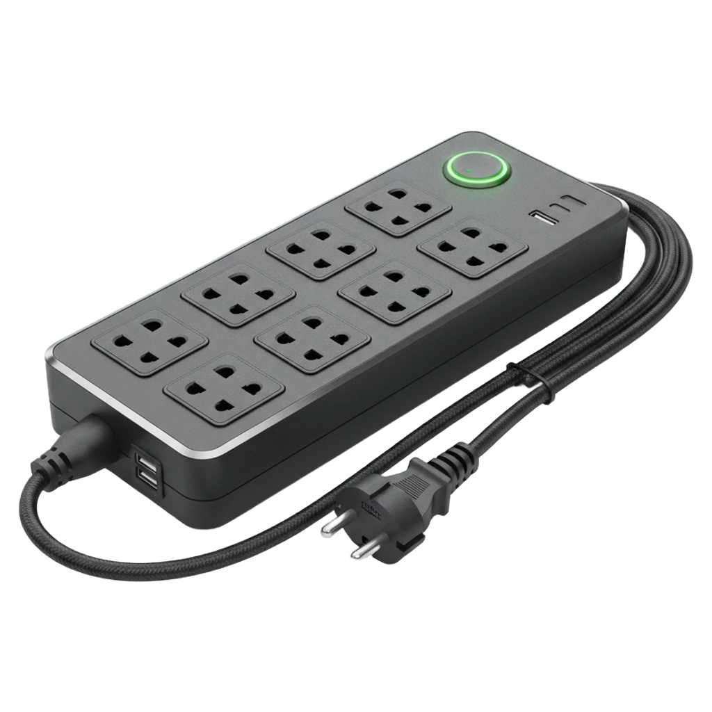 surge protector Photorealistic icon