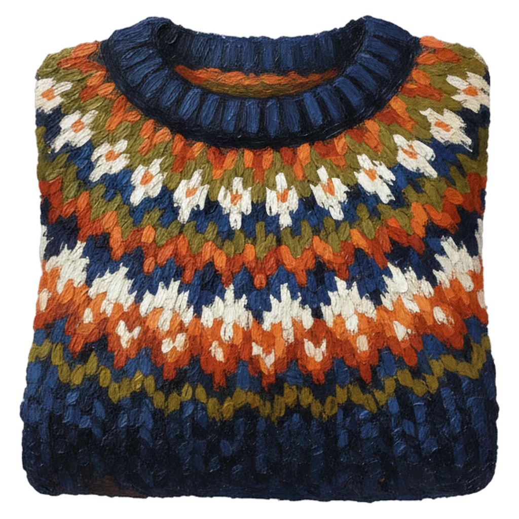 sweater Oil Painting icon